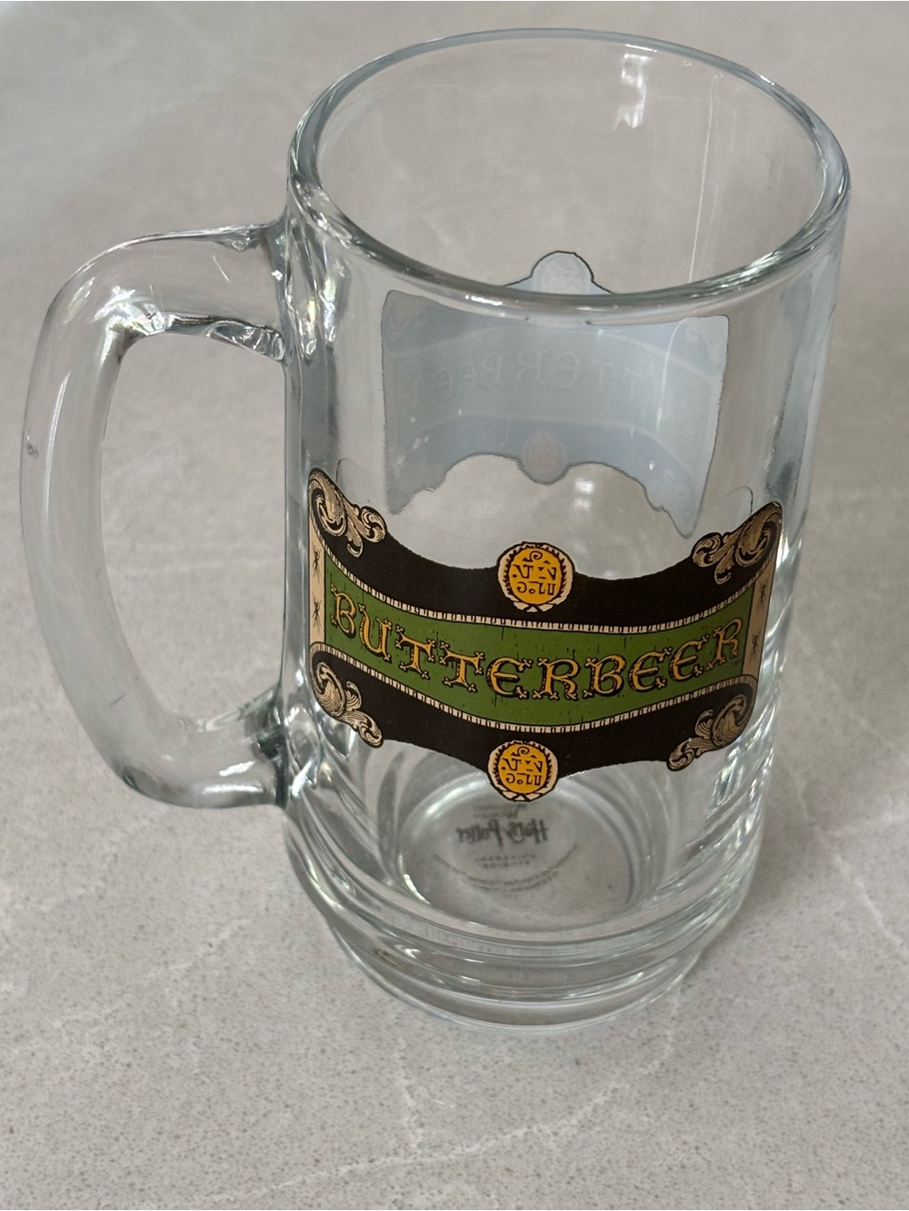 Harry Potter Butterbeer Glass Mug Stein Universal Studios Wizarding World